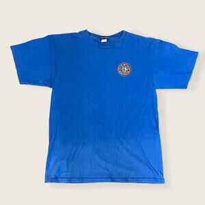 Vintage Blue volcom graphic tee medium